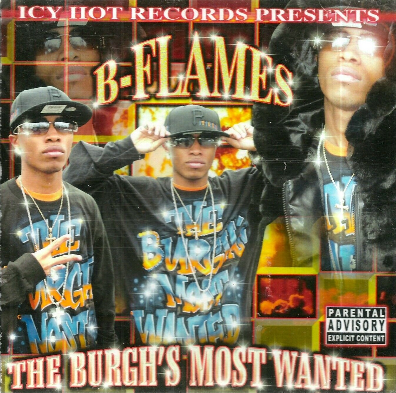 The Burgh's Most Wanted By B-Flames (CD 2007 Icy Hot Records) In ...